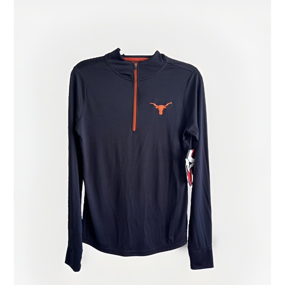 Texas Longhorns quarter-zip performance pullover women's size M football￼